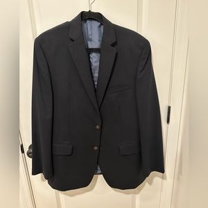 Calvin Klein Navy Blue Suit Jacket - Size 42R